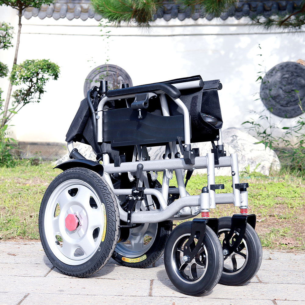 Electric Wheelchair, Intelligent and Fully Automatic, Specially Designed for the Elderly, Long-Lasting Battery, Foldable Electric Wheelchair for Disabled People, Direct from the Manufacturer