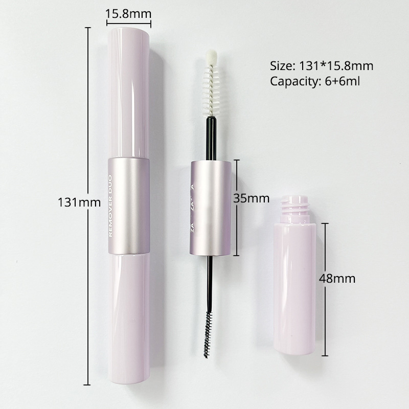 131*15.8mm双头睫毛胶水瓶分段睫毛密封液注拉吹瓶6+6mlSEAL BOND