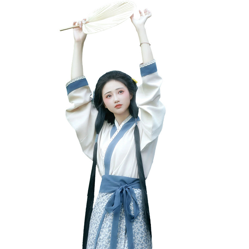 汉服女魏晋风古装成人古风宋制小个子田园风2025新款平民篁岭晒秋|undefined