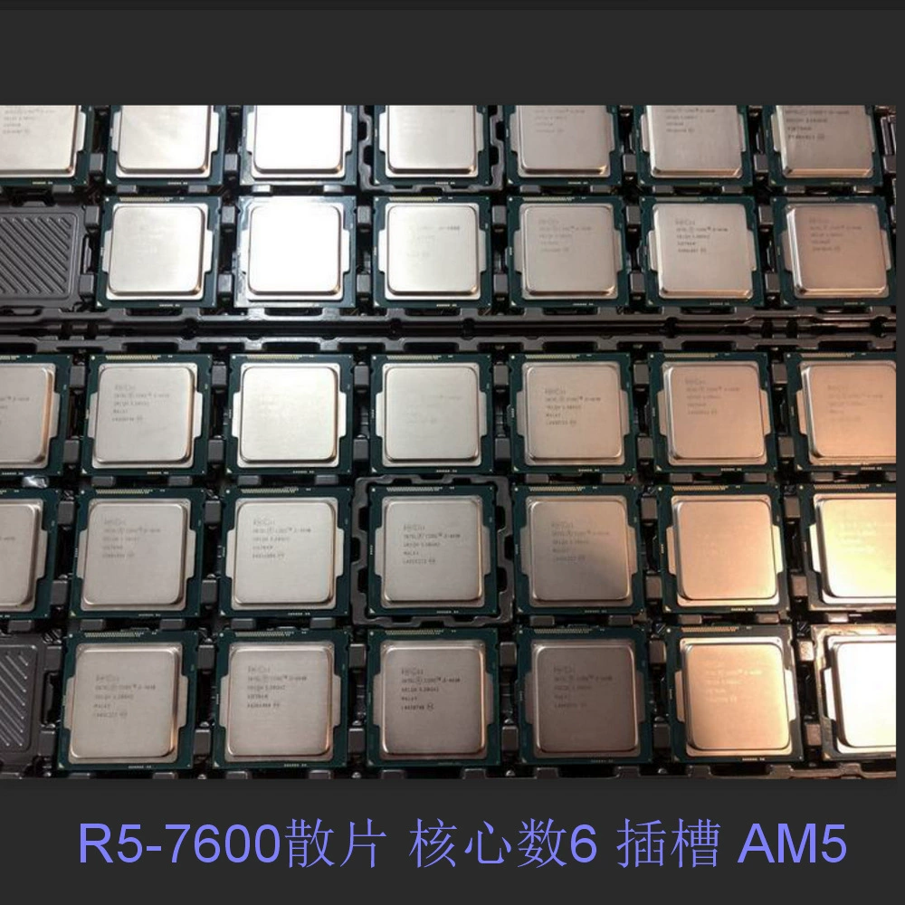 Совместимо с Ryzen CPU R5-7600, рассеянный чип, 6 ядер/12 потоков, разъем AM5, базовая частота 3.8 ГГц