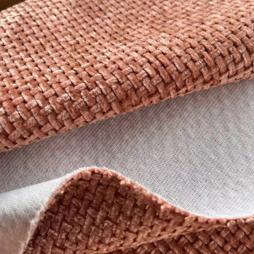 F508 Direct Supply Slanted Fishing Net Texture Chenille Sofa Cover Cotton and Linen Fabric Sofa Cover Pillow Cushion Linen Material