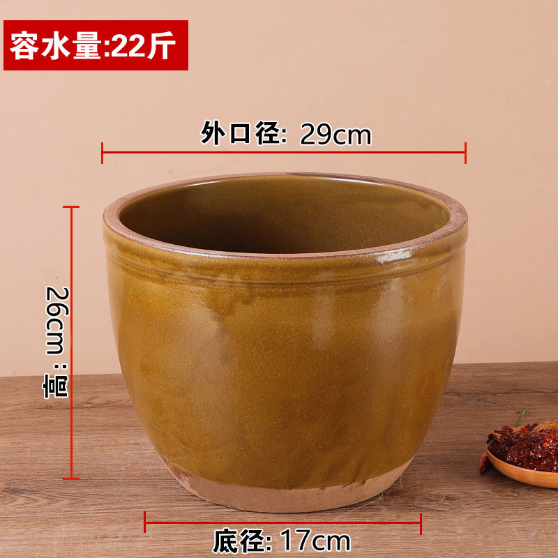 陶器水槽、昔ながらの家庭用ソース槽、蓋付き、酒発酵槽、甘酒、豆板醤ポット、土陶米槽|undefined