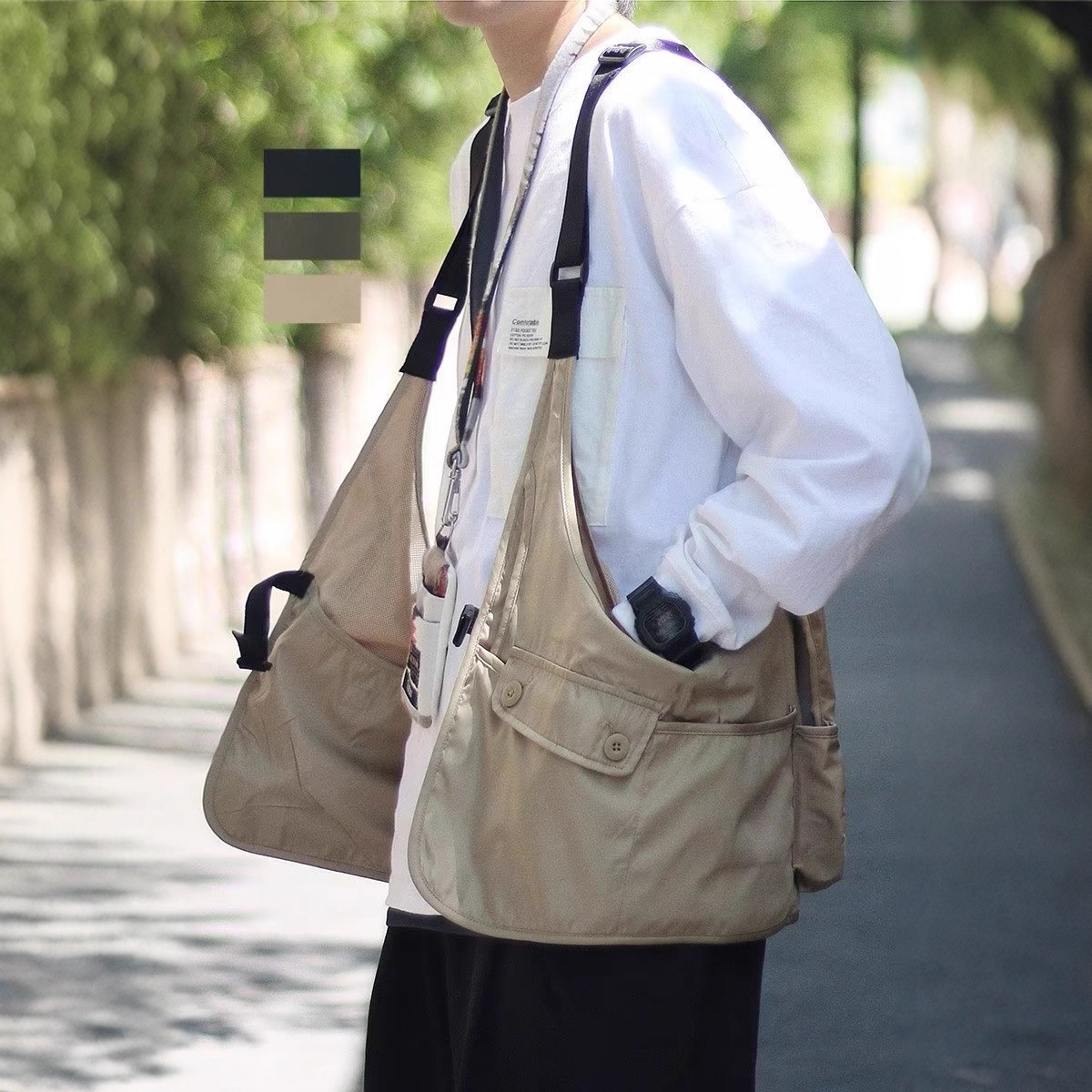 Tactics summer Japanese travel vest for men and women hip-hop style