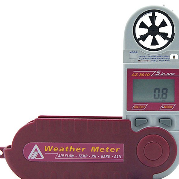 AZ8910��Яʽ������  ��ЯʽҶ��ʽ��������ʪ�ȴ���ѹ���ٲ�����