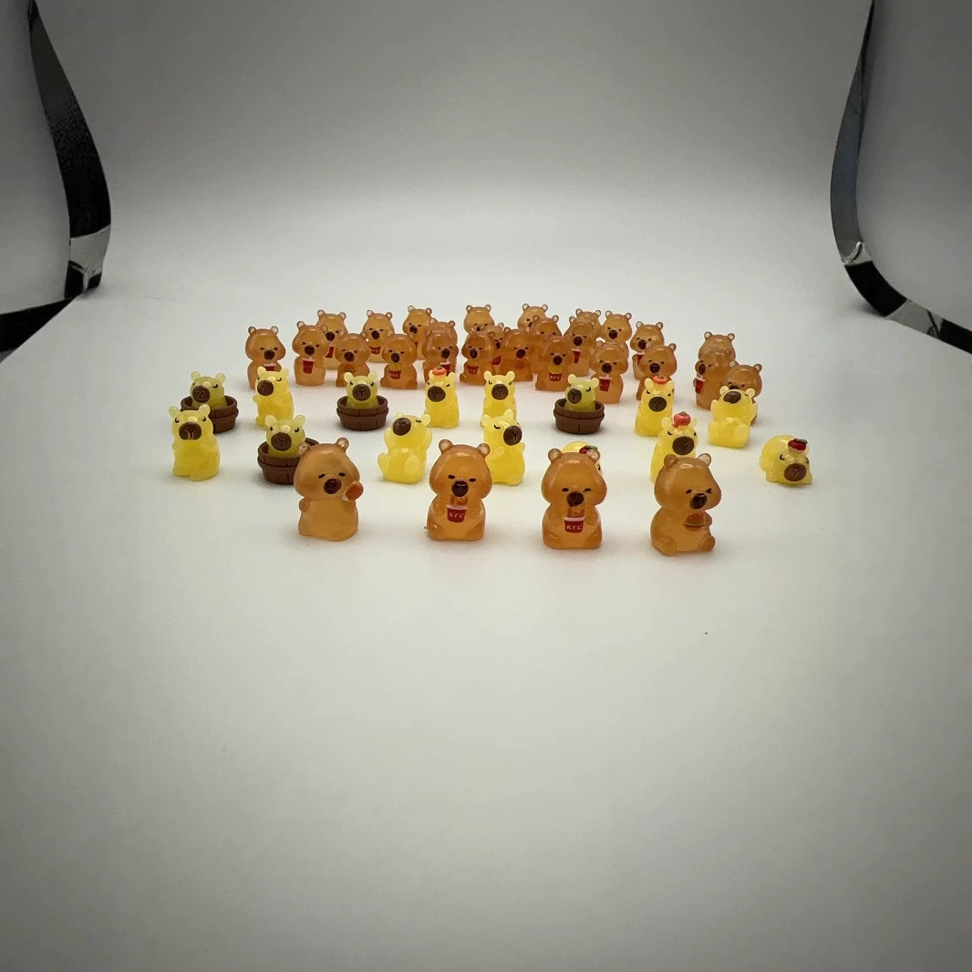 Креативные модные украшения для домашнего офиса Kirby Bala из смолы, аксессуары для DIY-сюрпризов, милые фигурки кукол