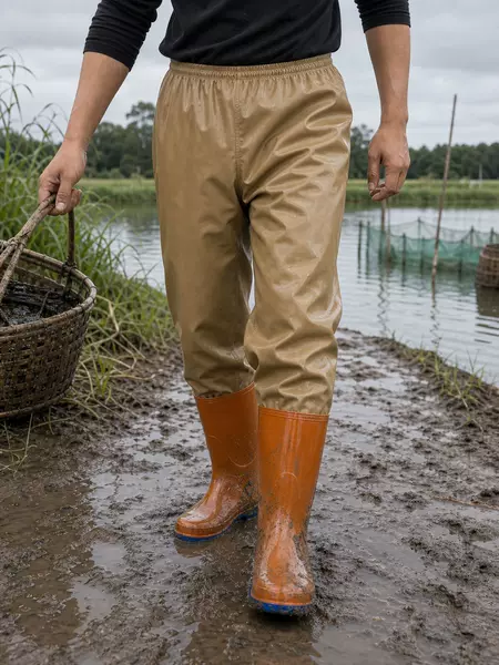 Manufacturer Wholesale Planting Pants, Planting Shoes, Foldable Planting Wading Pants, Wading Pants, Integrated Fishing Pants
