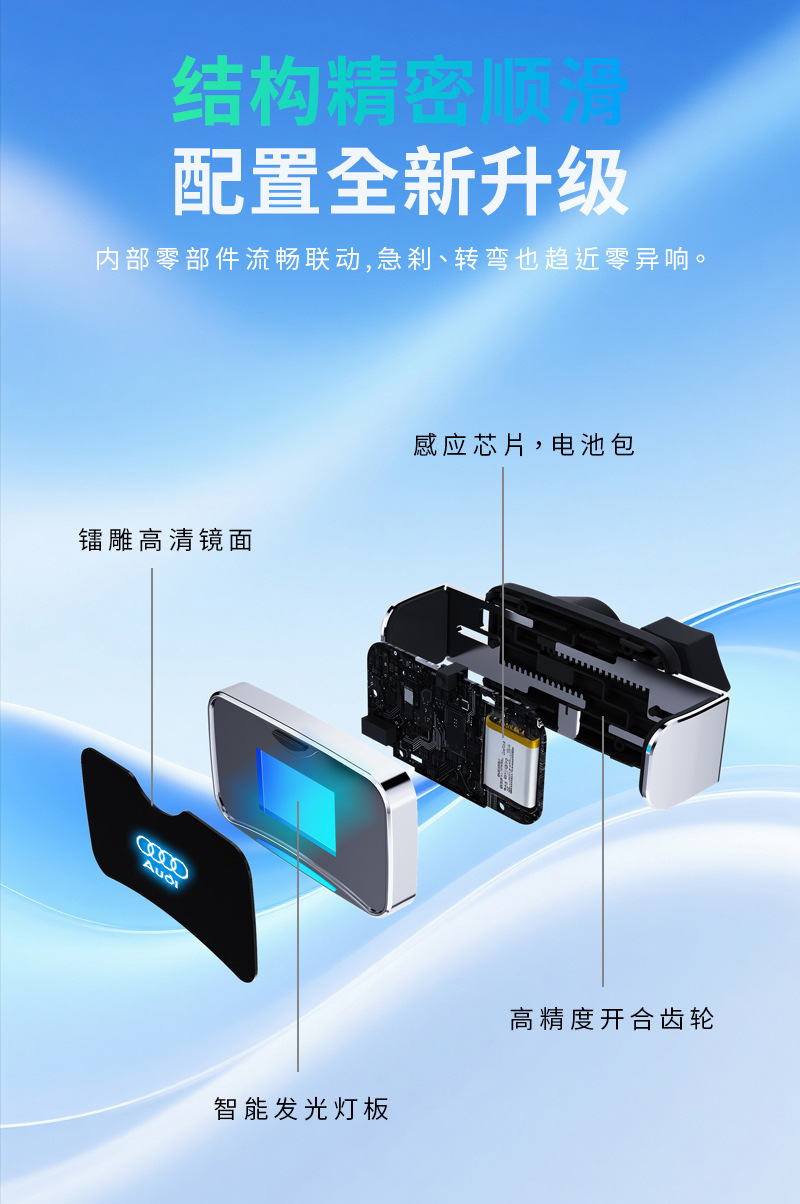 Suitable for A1A3A4LA6LQ2Q3Q5 special car-mounted phone holder electric model
