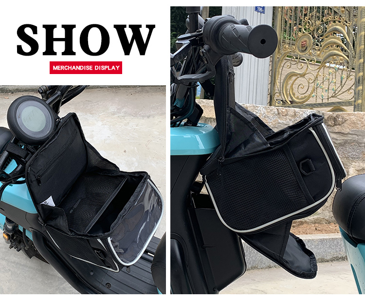 Fujian Super Mavericks Electric Scooter Handlebar Bag, Bicycle Handlebar Bag, Storage Bag, Electric Bike Charger, Raincoat Storage Pouch