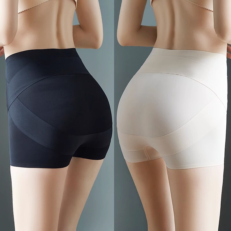 Kaka Abdominal Hip-lifting Panties Women's Shaping Postpartum Hip-lifting Hip Anti-running Seamless Safety Pants Leggings Women