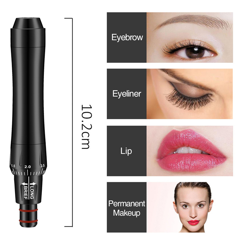 Ybeauty máquina de bordado de cejas de tatuaje punto niebla pupilas blanqueador labial pluma de bordado de lanzamiento completo máquina de tatuaje principiante semipermanente