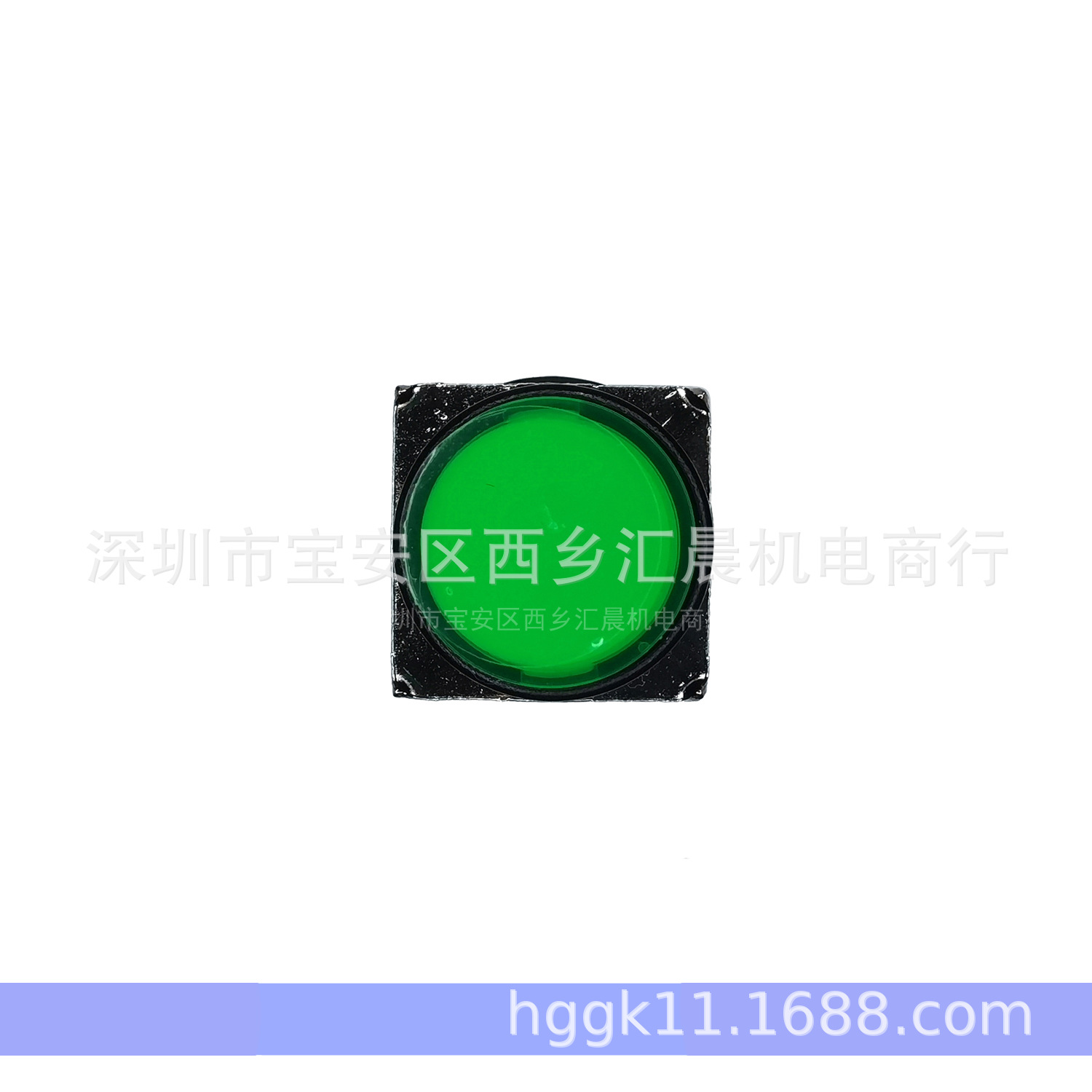 ONPOW红波按钮 LAS1-BY-11/G/24V圆形复位按钮