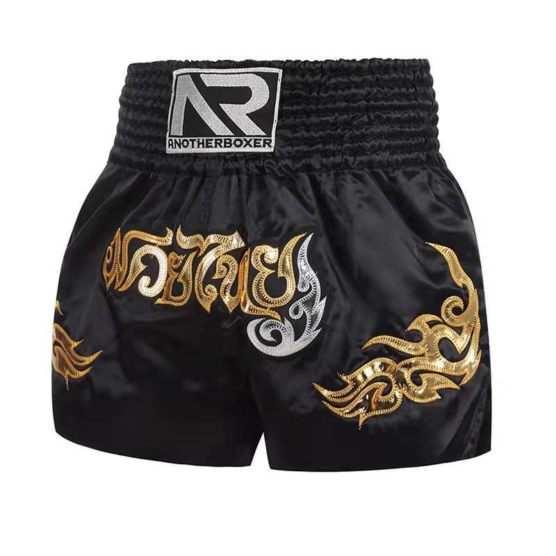 Martial Arts Clothing Sports Muay Thai Shorts Men's and Women's Boxing Uniforms Fitness Fighting Training Sports Pants Leedeju