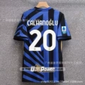 24-25 inter milan home star no. 20 with serie a armband