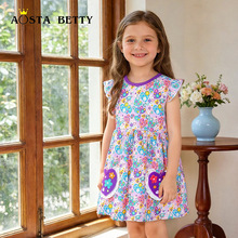 �ļ��¿����Ůͯ����ȹ��ͨ�黨�ڴ���ͯ����ȹ��֯����Сͯȹ��