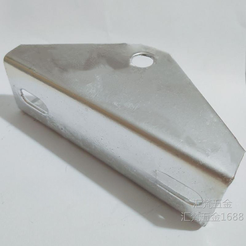 太阳能板支架万向接 转角器 光伏支架三角连接件热镀锌万向调节器