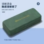 便携抗压磨砂日系镜盒