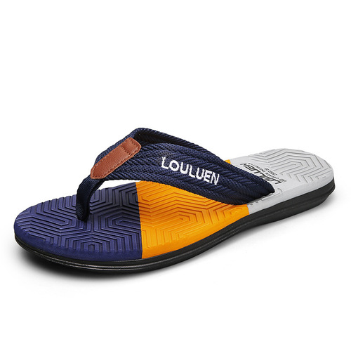 Flip-flops for men  summer new large size non-slip outdoor flip-flops men's casual beach sandals