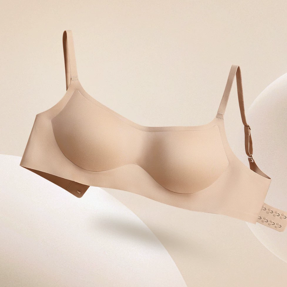 Underwear, push up bra, supporting comfortable breathable wireless bra