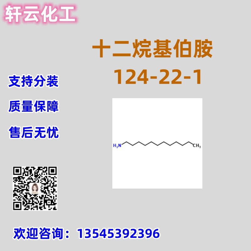 十二烷基伯胺 CAS 124-22-1 免费样品 品质保障 售后无忧 现货