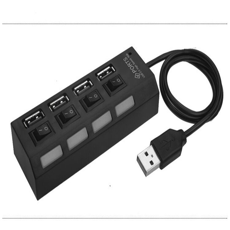 USB Docking Station USB 2.0usb hub2.0 splitter independent four-port switch 4-port computer hub