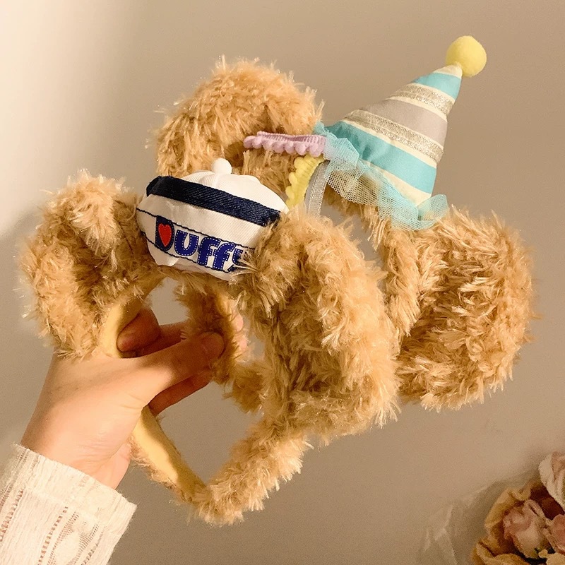 Cute plush headband for amusement park