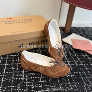 TOP Miu��New BalancŮ�����e��Ь �������ƴɫϵ��ƽ��Ь