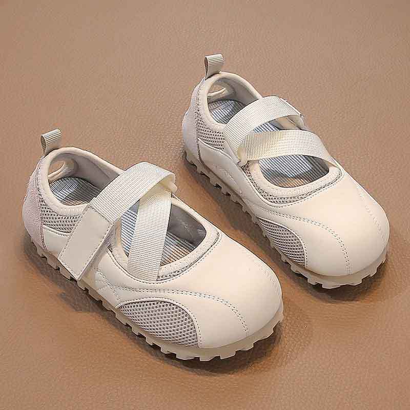 女の子のファッションスポーツシューズ 2025 春と夏の新しい子供靴ソフトソールプリンセスシューズ女の赤ちゃんスポーツシューズ|undefined