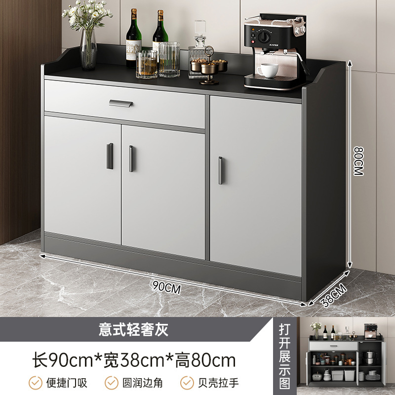 Gabinete de vinos, armario de comedor, sala de estar contra la pared, armario moderno y simple, armario de lujo ligero, armario de almacenamiento, armario de almacenamiento