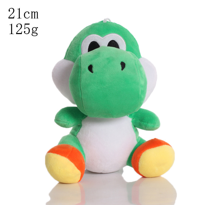 批发Super Mario玛丽马里奥蘑菇毛绒公仔玩偶8寸抓机娃娃|undefined