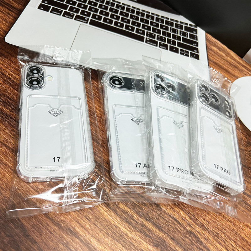 适用iPhone16Pro卡包手机壳17Air苹果11插卡15防摔软壳15Plus批发|undefined