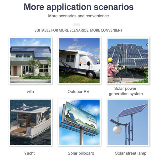 Cross-border MPPT solar controller 12V24V automatic universal photovoltaic panel charging control regulator