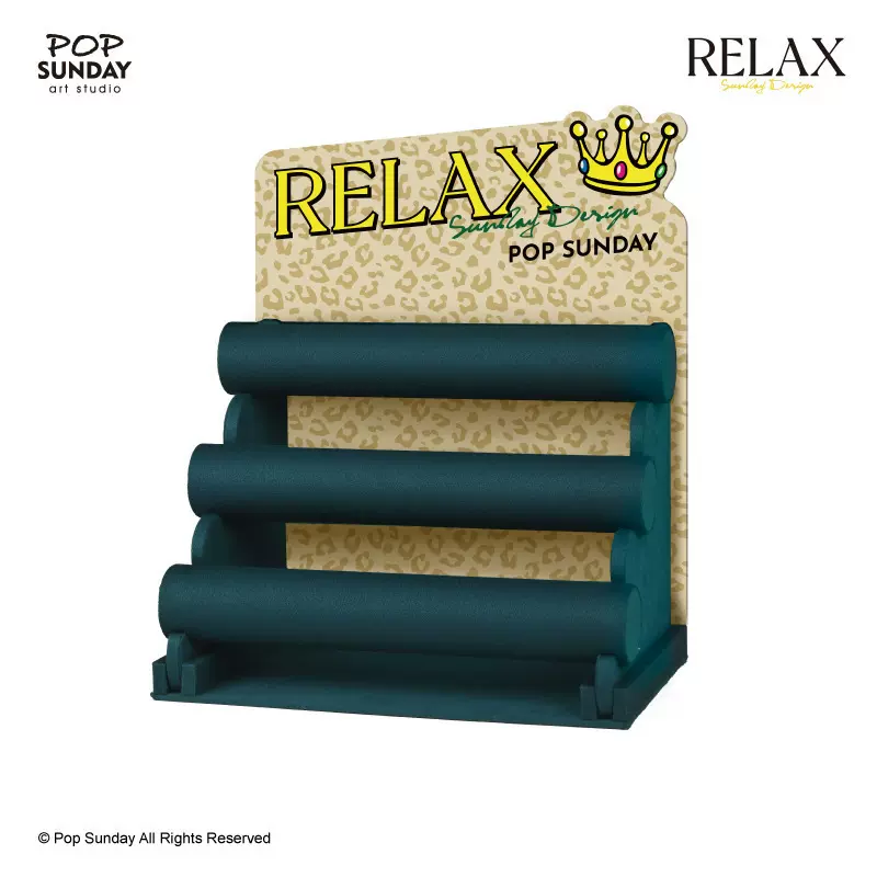 POP SUNDAY & Relax手表盲盒展示架收纳架展示架桌面展示组装跨境