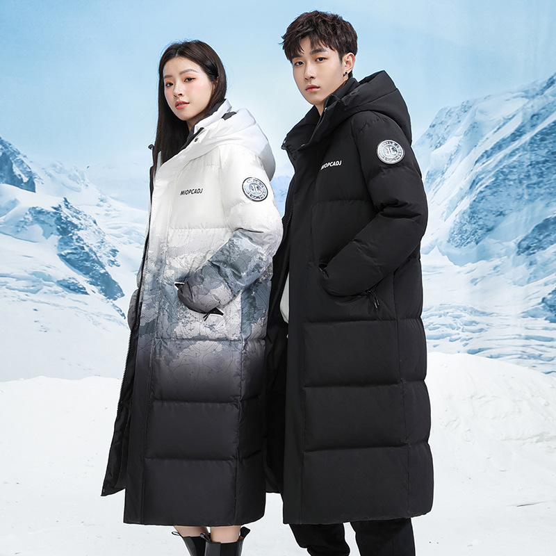 Tommy Hilfiger down Jacket for Men and Women, New Winter Thickened High-End Long Over-The-Knee Couple Fashion Coat for Men Tommy Hilfiger down Jacket for Men and Women, New Winter Thickened High-End Long Over-The-Knee Couple Fashion Coat for Men
