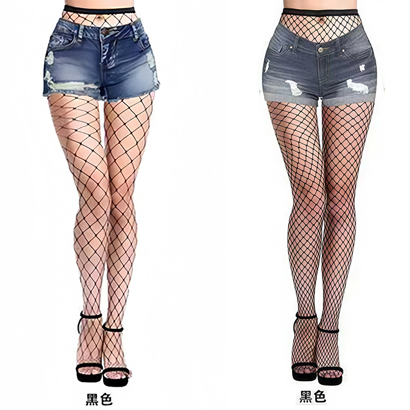 Yue mariposa europea y americana sexy ropa interior al por mayor sexy coqueteante uniforme de mujer seductora red de pesca calcetines red pantalones en stock