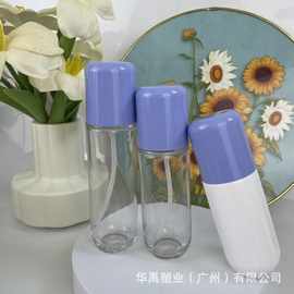 厚壁厚底护肤品水乳瓶精华瓶分装50ml/100ml乳液喷雾瓶圆底高端瓶