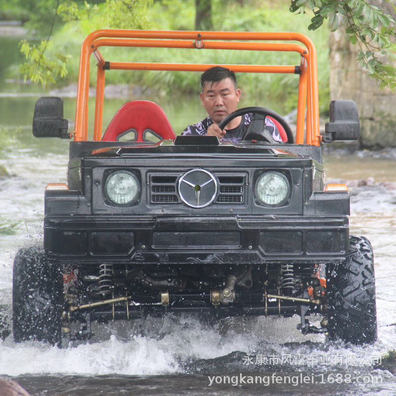 Vehículo Utilitario ATV Todo Terreno 4x4 de Hierro y Plástico image 5