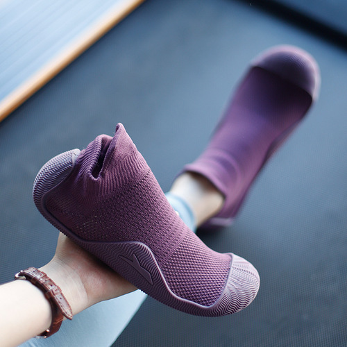 Goron shark 3D breathable shoes yoga soft-soled shoes summer indoor sports gym non-slip wear-resistant dancing shoes