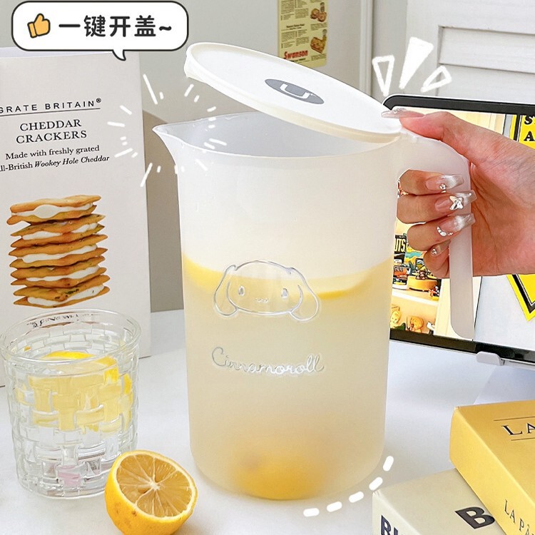 冷水壶家用大容量冷饮桶冰箱凉水壶耐高温茶壶办公室塑料凉水杯子|undefined