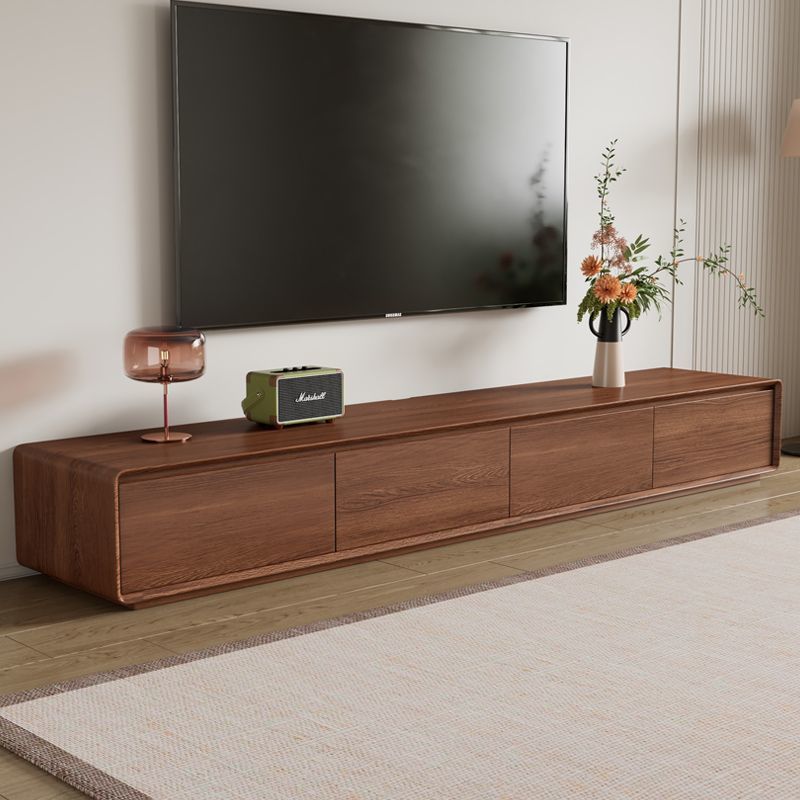 Medieval Style Tv Cabinet Living Room 2025 New Storage Storage Cabinet Integrated Home Solid Wood Floor-Standing Tv Cabinet