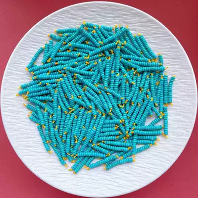 Turquoise Loose Beads, Spacer Beads, DIY Jewelry Accessories, Bead Spacers, Wire, High-Quality Porcelain, Bodhi Accessories