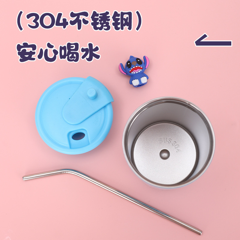 Taza termo Sanrio Kulomi Taza de agua nueva para niños Botella de agua aislante portátil de alto valor para niñas Regalo de cumpleaños