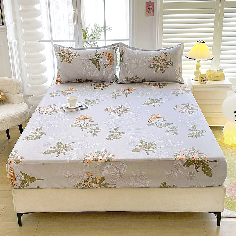 Transfronterizo ins piel abrasivo cama de una sola pieza Simmons cubierta de protección de colchón doble cubierta de cama de tres piezas al por mayor