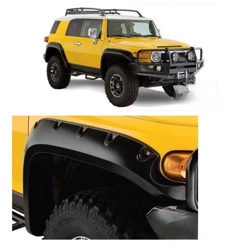 Suitable for Toyota FJ Cruiser widened wheel arches, ABS off-road modification wheel arches, FJ Cruiser pickup modification