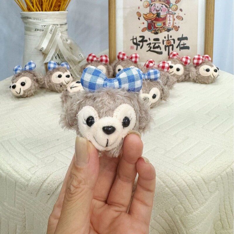雪莉玫头洞洞鞋配饰可拆卸diy服饰包包配件装饰辅料带领结款娃娃|undefined