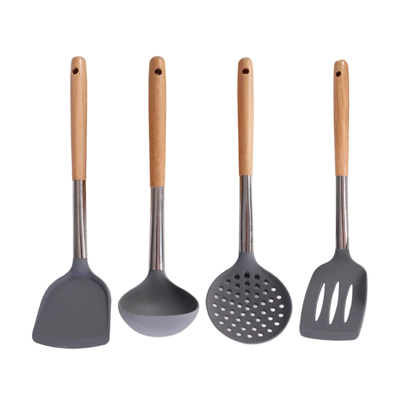 Silicone high quality kitchenware stainless steel