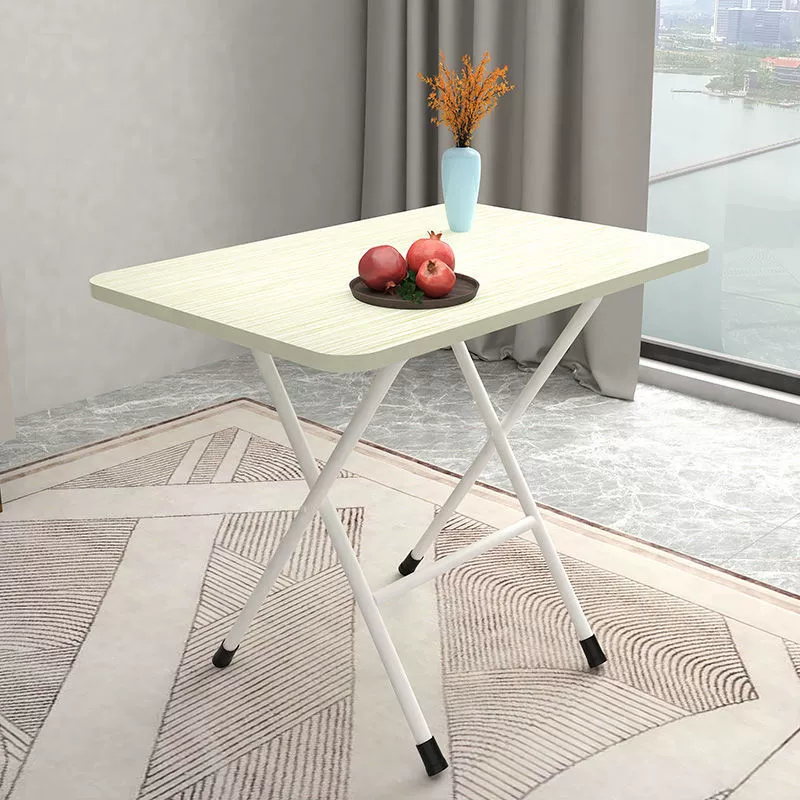 Небольшой обеденный стол для аренды квартиры, квадратный обеденный стол, легкий уличный стойка, портативный складной стол