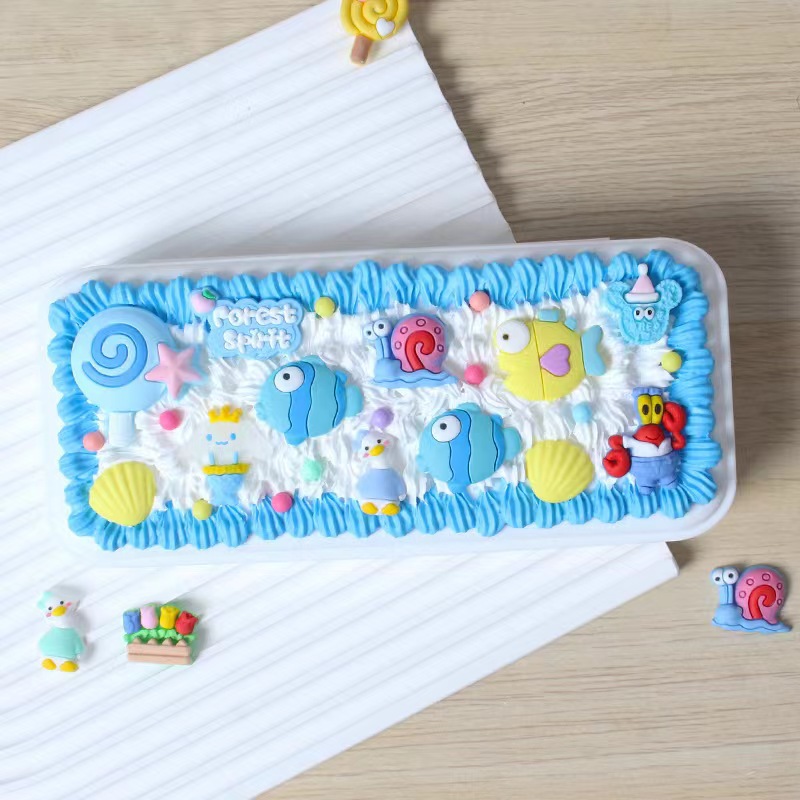 Pegamento en crema para manualidades, material para hacer cajas de papelería creativas para estudiantes, paquete de materiales para niños, set de papelería hecha a mano, regalo navideño