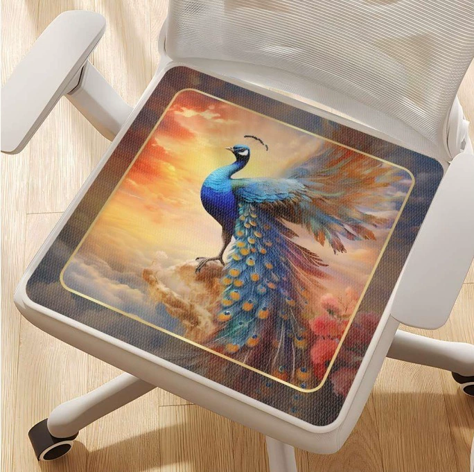 Summer breathable silk pillow, chair, soft heel