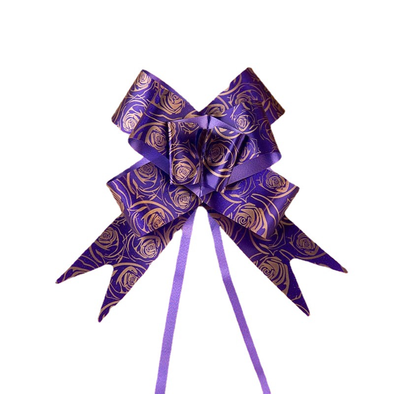 Ventas directas de la fábrica medio 30 Navidad vacaciones regalo embalaje Garland Rose arco mano guirnalda cinta envío gratuito