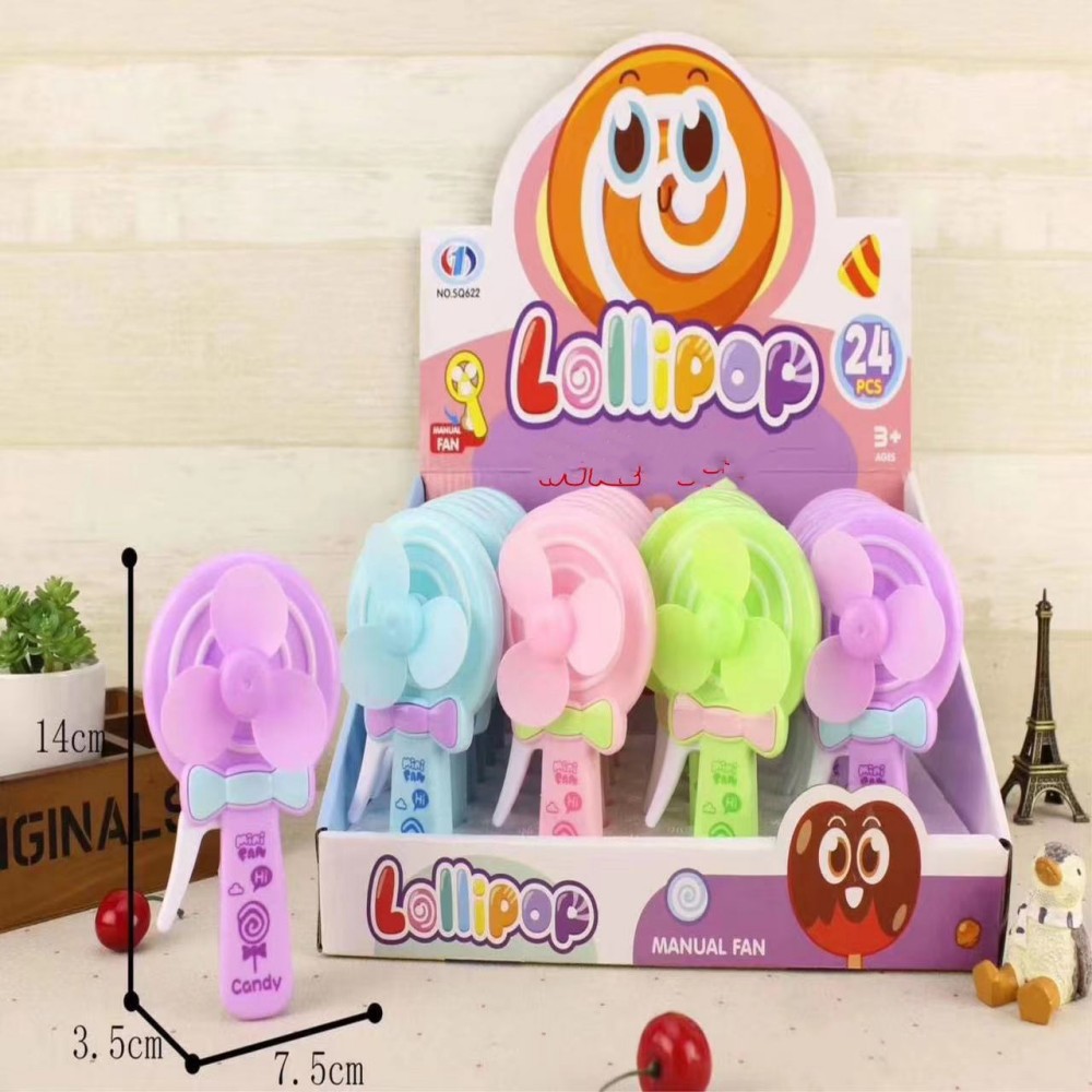Mini ventilador de dibujos animados ventilador de mano pequeño juguetes para niños regalo de verano al por mayor regalos